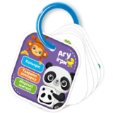 Карточки на кольце Vladi Toys Цвета, Животные, укр. язык (VT2000-01) - Pampik