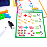 Магнітний набір Vladi Toys Математика з маркером (VT5411-16) - Pampik - 3