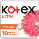 Прокладки гігієнічні Kotex Ultra Dry Normal, 10 шт. - Pampik