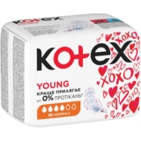 Прокладки гігієнічні Kotex Young Normal, 10 штук - Pampik - 3