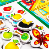 Магнитная игра с доской Vladi Toys Свойства. Академия развития. укр. язык (VT5412-03) - Pampik - 3