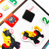 Абетка Математика English Vladi Toys с магнитной доской, укр. язык (VT5412-04) - Pampik - 4