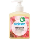 Органічне рідке мило Sodasan Rose-Olive, 300 мл - Pampik