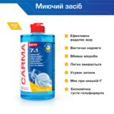 Засіб для миття посуду Carma із запахом лимона, 500 мл - Pampik - 5