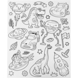 Розмальовка Scentos Clean Colouring Захоплюючі пригоди (20211) - Pampik - 5