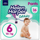 Подгузники-трусики Helen Harper Soft&Dry 6 (15+ кг), 36 шт. - Pampik