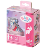 Обувь для куклы Baby Born Серебристые кроссовки (831762) - Pampik - 3