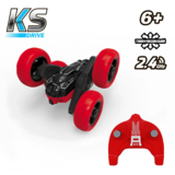 Автомобіль KS Drive на р/у трюковий 2.4Ghz, чорний з червоним (STURBWB) - Pampik - 8