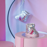 Обувь для куклы Baby Born Серебристые кроссовки (831762) - Pampik - 4