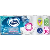 Папір туалетний Zewa Deluxe лімітована зимова колекція, тришаровий, 10 рулонів - Pampik