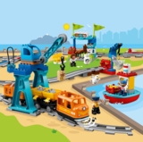 Конструктор LEGO DUPLO Town Вантажний поїзд, 105 деталей (10875) - Pampik - 7