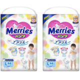 Подгузники-трусики Merries 4 (9-14 кг) 88 шт. (2 по 44 шт.) - Pampik