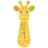 Термометр для воды Baby Team Жираф, желтый (7300) - Pampik