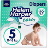 Подгузники на липучках Helen Harper Soft & Dry 5 (11-16 кг), 39 шт. - Pampik