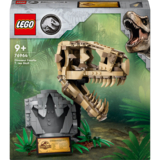 Конструктор LEGO Jurassic World Скам'янілості динозаврів: череп тиранозавра, 577 деталей (76964) - Pampik