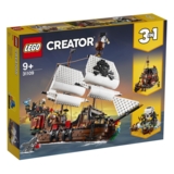 Конструктор LEGO Creator 3 v 1 Піратський корабель, 1264 деталей (31109) - Pampik