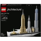 Конструктор LEGO Architecture Архітектура Нью-Йорка, 598 деталей (21028) - Pampik