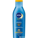 Лосьйон-підсилювач засмаги сонцезахисний Nivea Захист і засмага SPF 20, 200 мл - Pampik