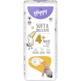 Підгузки на липучках Bella Baby Happy Maxi 4+ (9-15 кг), 40 шт. - Pampik