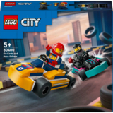 Конструктор LEGO City Картинг и гонщики и гонщики, 99 деталей (60400) - Pampik