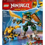 Конструктор LEGO NINJAGO Командні роботи ніндзя Ллойда та Арін, 764 деталі (71794) - Pampik