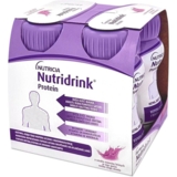Ентеральне харчування Nutricia Nutridrink Protein Berries flavour зі смаком лісових плодів, 4 шт. x 125 мл - Pampik