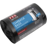 Пакети для сміття PRO service, 20 л, 100 шт., чорний - Pampik