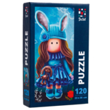 Пазли De.tail Лялечка у місячному світлі, 120 елементів (DT100-02) - Pampik