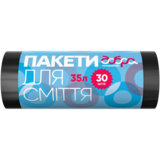 Пакеты для мусора Добра Господарочка, 35 л, 30 шт., черный (4820086521697) - Pampik