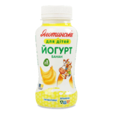 Йогурт питьевой Яготинське для дітей Банан 1,5%, с витаминами, 185 г - Pampik