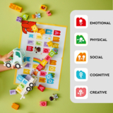 Конструктор LEGO DUPLO Вантажівка з абеткою, 36 деталей (10421) - Pampik - 5