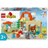 Конструктор LEGO DUPLO Догляд за тваринами на фермі, 74 деталі (10416) - Pampik