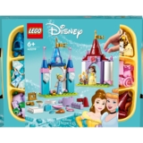 Конструктор LEGO Disney Princess Творчі замки діснеївських принцес, 140 деталей (43219) - Pampik