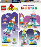 Конструктор LEGO DUPLO Пригоди на космічному шатлі 3-в-1, 58 деталей (10422) - Pampik - 2