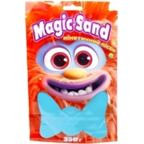 Кинетический песок Strateg Magic Sand голубой, 350 г (39402-3) - Pampik