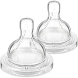 Соска силіконова Philips AVENT Анти-Колік, середній потік, від 3 міс., 2 шт. (SCY763/02) - Pampik