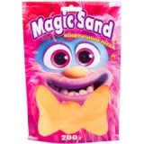 Кінетичний пісок Strateg Magic Sand оранжевий, 200 г (39401-7) - Pampik