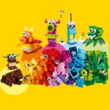 Конструктор LEGO Classic Оригінальні монстри, 140 деталей (11017) - Pampik - 8