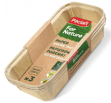 Бумажная форма для выпечки Paclan, 3 шт. - Pampik