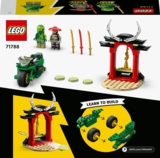 Конструктор LEGO NINJAGO Дорожній мотоцикл ніндзя Ллойда, 64 деталей (71788) - Pampik - 9