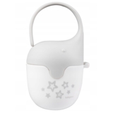 Футляр для пустышки BabyOno Слоник, серый (529/01) - Pampik