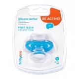 Прорезыватель для зубов BabyOno Первые зубки, охлаждающий, голубой (1008/01) - Pampik