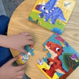 М'які пазли Roter Kafer 2 в 1 Динозаври, 25 елементів (RK6050-01) - Pampik - 3