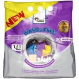 Стиральный порошок Wash&Free Жасмин и лаванда с марсельским мылом, 1,5 кг - Pampik