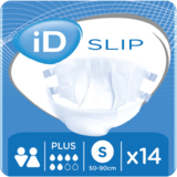 Підгузки-труси для дорослих ID Slip Plus Small, 14 шт - Pampik