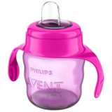 Чашка-непроливайка Philips Avent з м'яким носиком, 6+ міс, рожевий, 200 мл (SCF551/03) - Pampik - 2