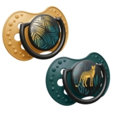 Пустушка силіконова Lovi Jungle Vibes Boy, динамічна, 6-18 міс, 2 шт. (22/903boy) - Pampik