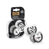 Пустушка силіконова симетрична Lovi Salt&Pepper, 6-18 міс., 2 шт. (22/879) - Pampik - 2