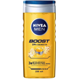 Гель для душу Nivea Men Boost 3 в 1, 250 мл (92839) - Pampik