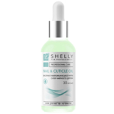 Масло Shelly Nail & Cuticle Oil для ногтей и кутикулы с марокканской мятой и маслом чайного дерева, 30 мл - Pampik